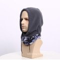 outdoor custom logo winter hat knitted neck warmer